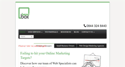 Desktop Screenshot of brandboxmarketing.co.uk